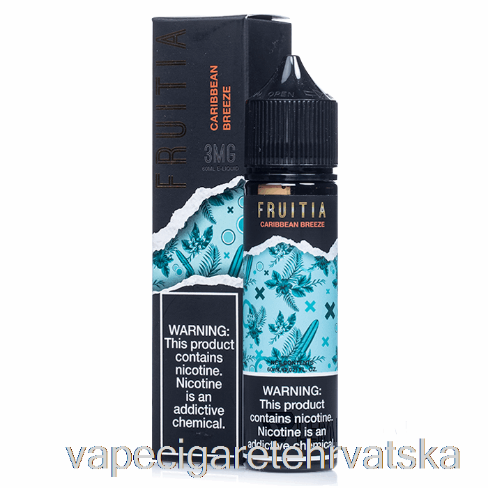 Vape Hrvatska Caribbean Breeze - Fruitia - 60ml 3mg